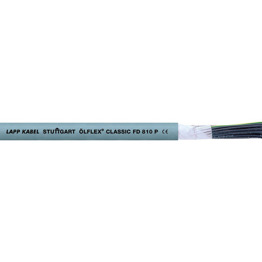 Lapp Kabel&Leitung - Energiekabel < 1 kV, für ortsveränderlichen Einsatz ÖLFLEX CLASSIC FD 810 P 0026385/50 4G10 − 50 Meter