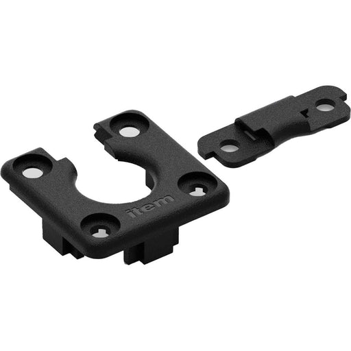 Item - Endstück für Leitungsführungskanal Kanal-Abdeckkappe 0.0.638.31 40x40, sw − 1 Stück by Item
