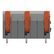 WAGO - Leiterplattenklemme 2601-3503 1,5mm²,gr − 70 Stück