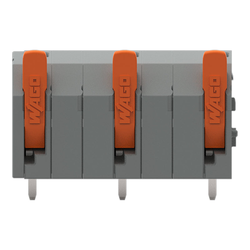 WAGO - Leiterplattenklemme 2601-3503 1,5mm²,gr − 70 Stück