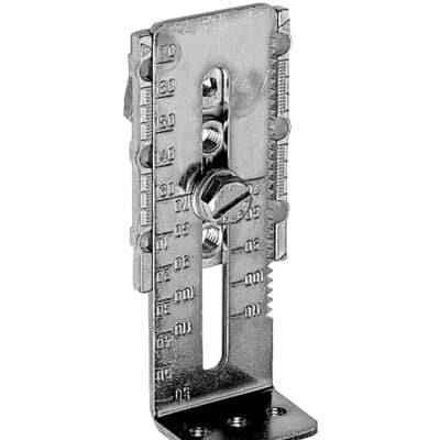 Striebel&John - Montagezubehör (Schaltschrank) Tiefbauwinkel VE40 ZW142P40 für Profilschienen