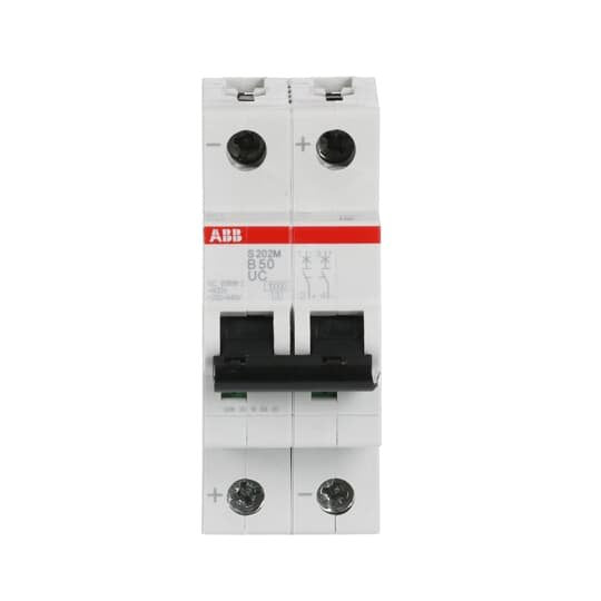 ABB Stotz S&J - Leitungsschutzschalter Sicherungsautomat S202M-B50UC 10 kA, 50 A, 2P