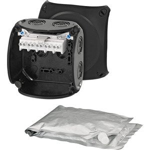Hensel - Dose, Gehäuse für Montage auf der Wand/Decke Kabelabzweigkasten WP 0404 B 1,5-4qmm 3phasig