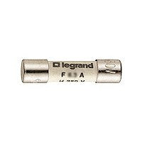 Legrand - Zylindrische Sicherung Feinsicherung Legrand 010206 0,63A 5 x 20 mm F − 10 Stück