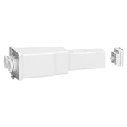Schneider Electric - Einspeisekasten für Schienenverteiler KBB Endeinspeisung 40A KBB40ABG44T2W Linksmontage, 2 Netz