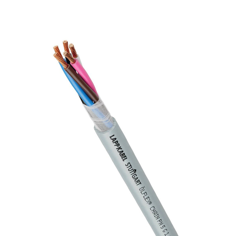 Lapp Kabel&Leitung - Energiekabel < 1 kV, für ortsveränderlichen Einsatz ÖLFLEX CHAIN PN 4X1,5 1026793/500 − 500 Meter
