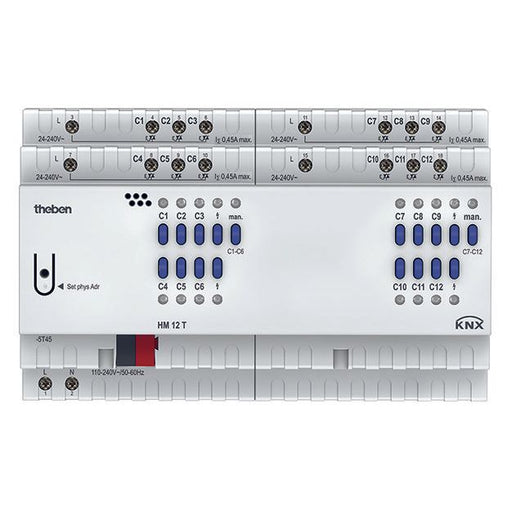 Theben - Bussystem-Heizungsaktor Heizungsaktor HM 12 T KNX FIX2 Modul − 1 Stück