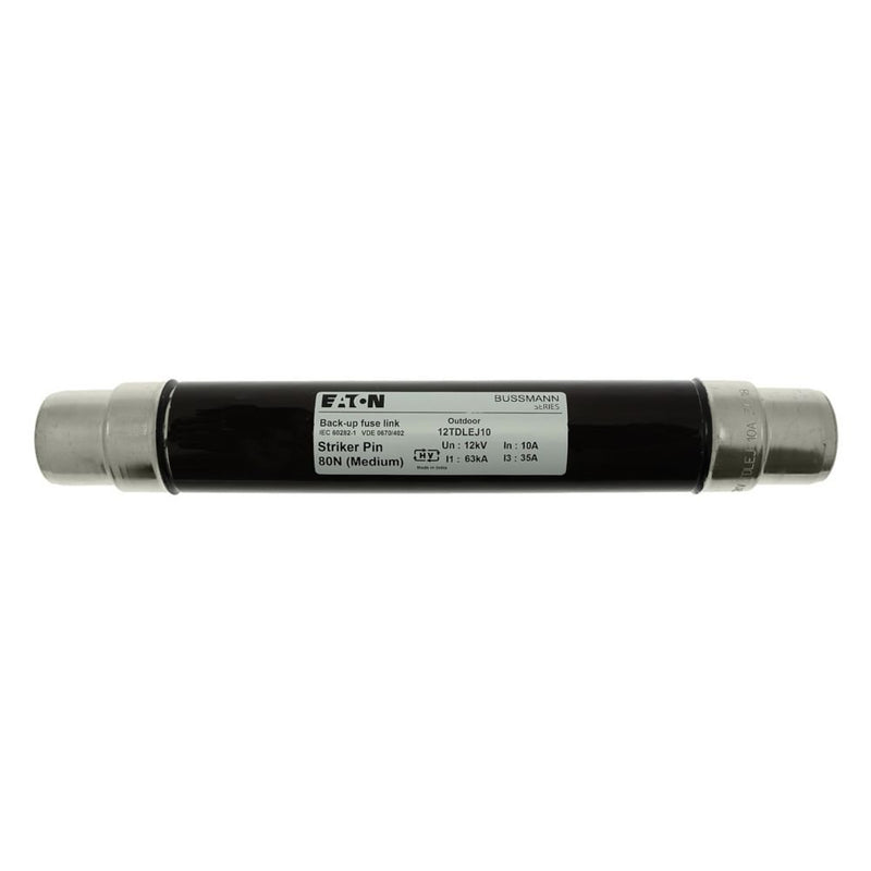 Eaton - Mittel-/Hochspannungssicherung Sicherungseinsatz Mittels. 12KV 10Amp#12TDLEJ10 10A AC 12kV 63kA