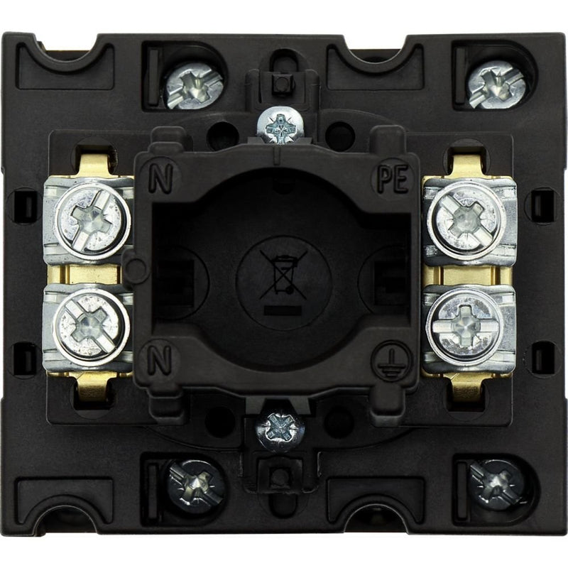 Eaton - Lasttrennschalter Hauptschalter 3polig 32A T3-3-8901/EA/SVB-SW Einbau 90Grd Halt-F