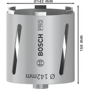 Bosch - Bohrkrone PRO Trockenbohrkrone, 142 2608587332 x 150 mm, G 1/2 Zoll