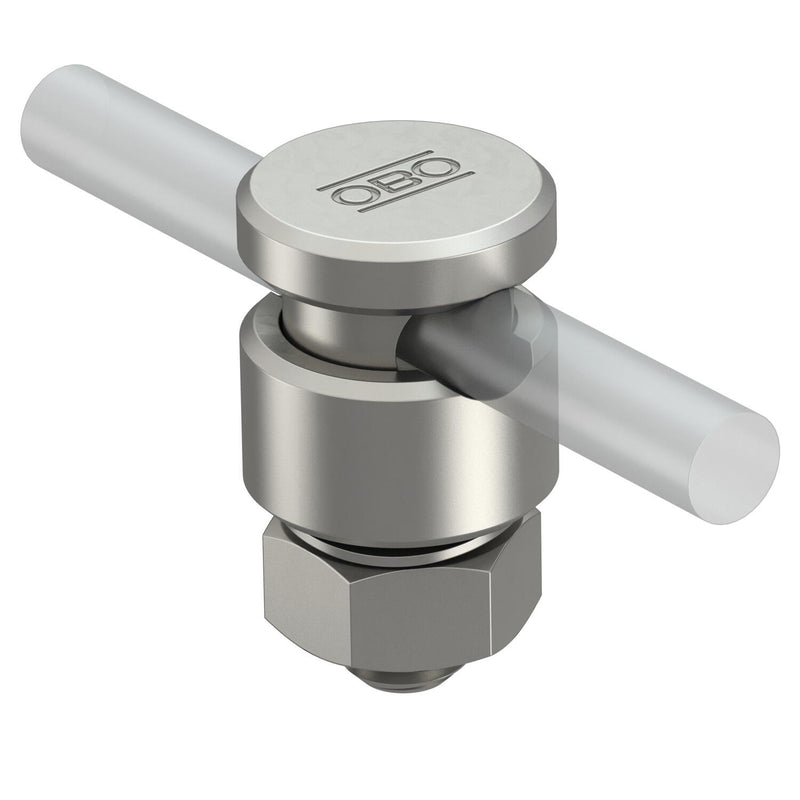 OBO Bettermann - Verbinder für Blitzschutz Verbindungsklemme 5001 N-VA 8-10mm − 10 Stück