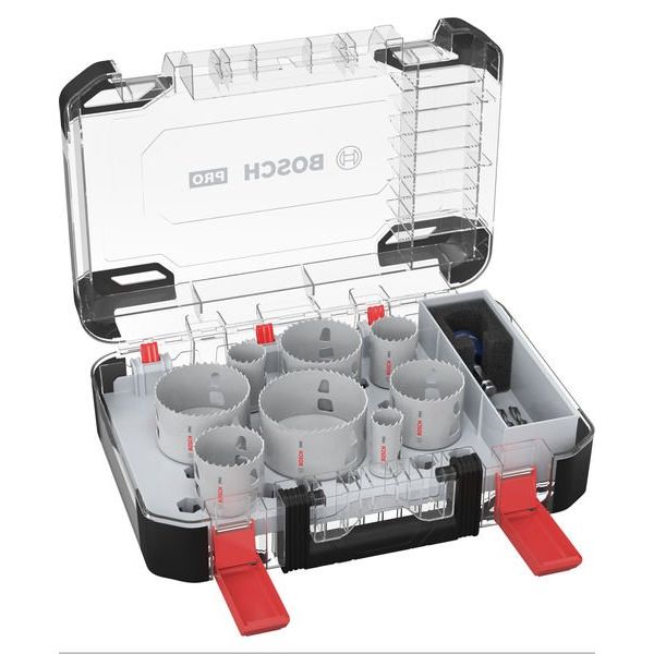 Bosch - Werkzeugset PRO Multi Material PC Plus 2608594430VE(11) Lochsägen-Set 25-86