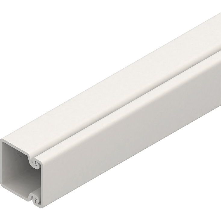 HKL - Leitungsführungskanal Kanal cws HKL2020.6 20x20 RAL9001 − 2 Meter