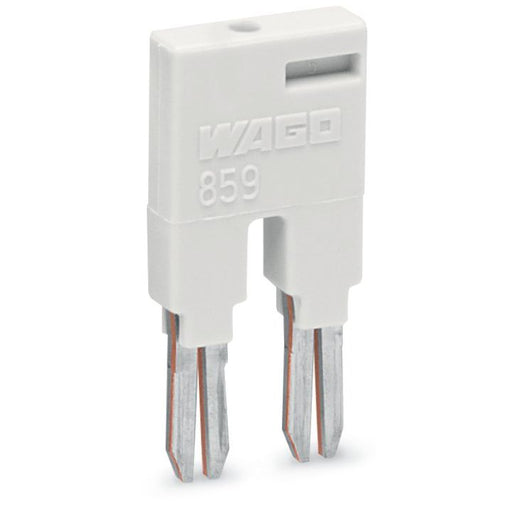 WAGO - Zubehör/Ersatzteile für Schaltrelais Kammbrücker 859-402/000-006 2fach blau − 25 Stück