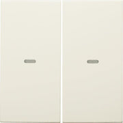 Berker - Abdeckung/Bedienelement für Installationsschalterprogramme Tast-Abdeckung 2f. ws 80960382