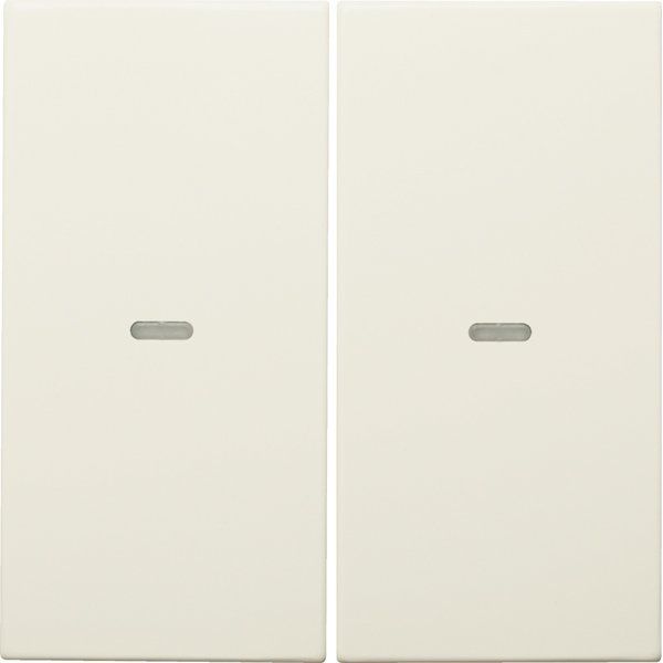 Berker - Abdeckung/Bedienelement für Installationsschalterprogramme Tast-Abdeckung 2f. ws 80960382