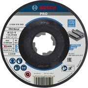 Bosch - Trenn-/Schleifscheibe PRO Metal X-Lock 2608619365 Schleifscheibe 115 x