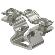 OBO Bettermann - Befestigungsschelle für Kabel/Rohre Abstandschelle ASL 733 14 A2 mit Langloch 12-14mm − 25 Stück