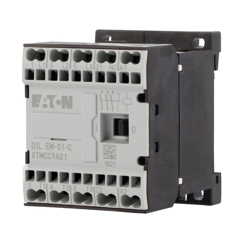 Eaton - Leistungsschütz zum Schalten von Wechselstrom Leistungsschütz 3polig DILEM-01-C#231686 380/400/415/480V