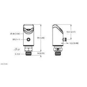 Turck - Druckschalter Frontbündiger Drucksensor PS3112.5V0#100021450 Rel.Druck-1..2.5bar