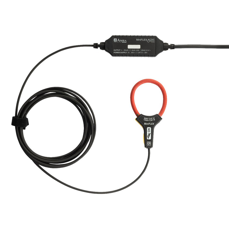 Chauvin Arnoux - Zangenmessgerät MiniFLEX 200A 20mA - 40mm MA101MA101ACDC020040 Ausgangskabel 30 cm