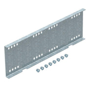 OBO Bettermann - Verbinder für Kabeltragsystem Längsverbinder WRVL 160 FS 160x500mm − 2 Stück