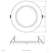 EVN Lichttechnik - Mechanisches Zubehör/Ersatzteile für Leuchten Reduzierring F04235EBR