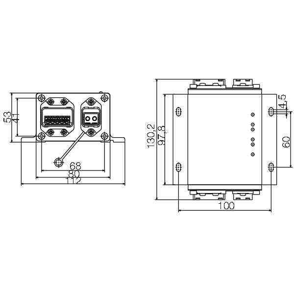 Weidmüller - Netzwerk-Repeater Anschlussdose IECDRV14MSCPOF/VAPMC Free Con