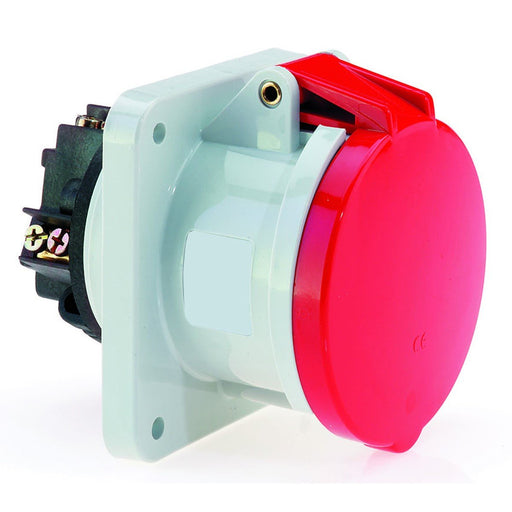 Bals Elektrotech - CEE-Anbausteckdose (IEC 60309) Anbausteckdose GT gerade 134 63A 4p 400V 6h IP44