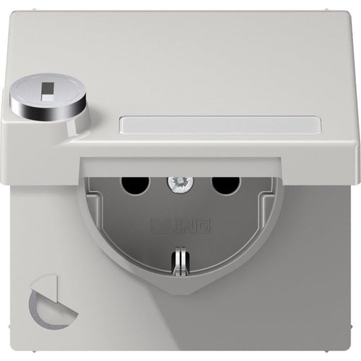 Jung - Steckdose SCHUKO-Steckdose 16A 250V LS 1520 NAKLSL LG m.Berührungsschutz