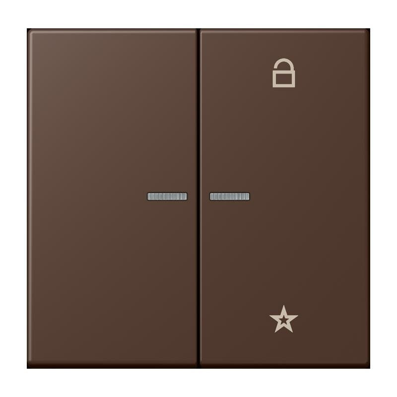 Jung - Bedienelement intelligent eNet Taster Universal 1f. FM LC 1701 239