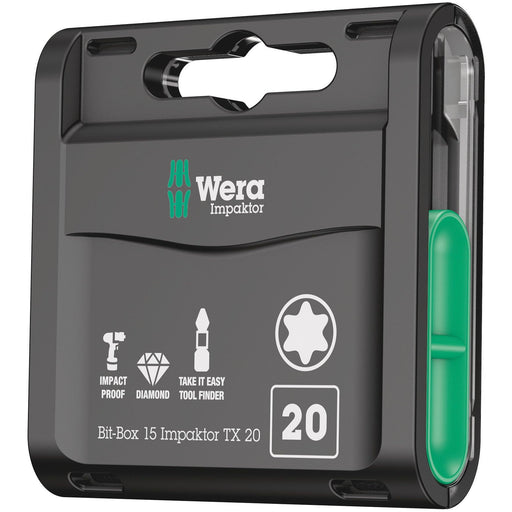 Wera - Bit-Set Bit-Box Impaktor 05057772001 15xTX 20x25