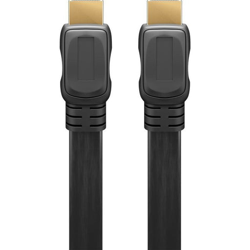 Goobay - Konfektioniertes A/V-Kabel High-Speed-HDMI-Flachkabel 61279 Ethernet,4K,60Hz