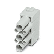 Weidmüller - Kontakteinsatz für Rechtecksteckverbinder Moduleinsatz HDC MHX 3/4 FC ModuPlug − 5 Stück