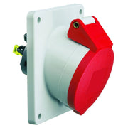 Bals Elektrotech - CEE-Anbausteckdose (IEC 60309) Anbausteckdose geneigt 16A 12805 5p 400V 6h IP44