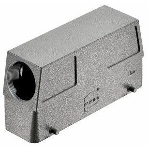 Harting - Gehäuse für Rechtecksteckverbinder Tüllengehäuse 09301320521 hohe Bauform