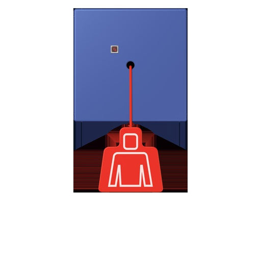 Jung - Behindertenelement für Installationsschalterprogramme Notrufsystem Zugtaster NRS LC 0834 ZT 206 bleu outremer 31