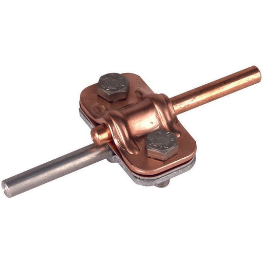 DEHN - Trennklemme für Blitzschutz Zweimetall UNI-Trennklemme ZMTK810810CUSTTZN Cu-St/tZn f.2xRd8-10