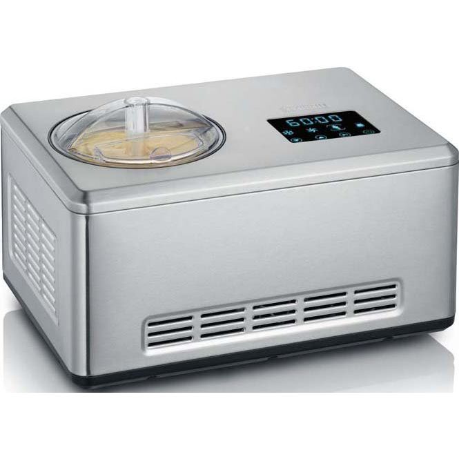 Severin - Eiscreme-Automat Eismaschine EZ 7405 eds-geb Kompressor,2L