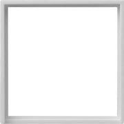 Gira - Übergangsadapter für Installationsschalterprogramme Adapterrahmen 0282015 quadr.50x50mm grau