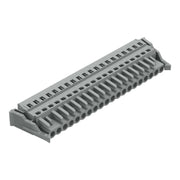 WAGO - Kabelsteckverbinder für Leiterplattensteckverbinder 1-Leiter-Federleiste 231-120/037-000 CAGECLAMP,2,5 mm²,gr − 10 Stück