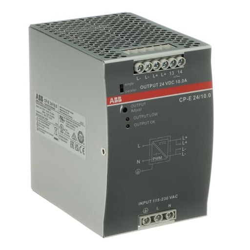 ABB Stotz S&J - Gleichstromversorgung Netzteil CP-E 24/10.0 Out: 24VDC/10A