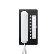 Siedle&Söhne - Innenstation für Türkommunikation Bus-Telefon Comfort BTC 850-02 SH/W schwarz-hgl/weiß