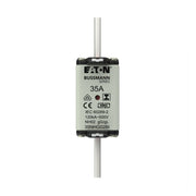 Eaton - Messersicherung Sicherungseinsatz Nieders. NH FUSE 35#35NHG02BI 35A AC 500V 120kA − 3 Stück
