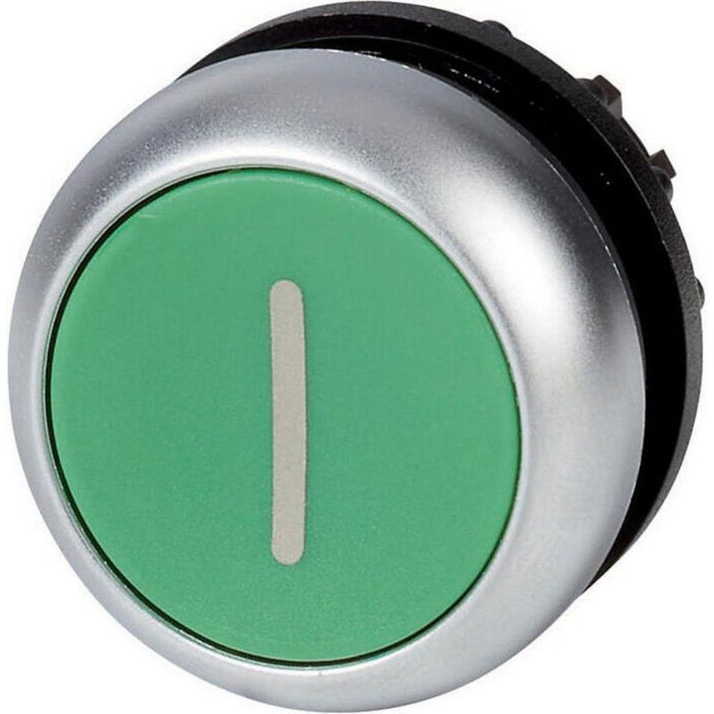 Eaton - Frontelement für Drucktaster Drucktaste M22-D-G-X1 flach,grün
