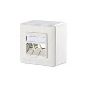 Metz Connect - Kommunikationsanschlussdose Kupfer Anschlussdose E-DAT 1309160002-E rws modul 3x8(8) AP − 10 Stück