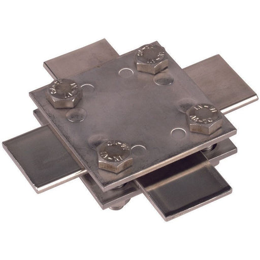 DEHN - Verbinder für Blitzschutz Kreuzstück NIRO KS FL30 V4A f.Fl 30/30mm
