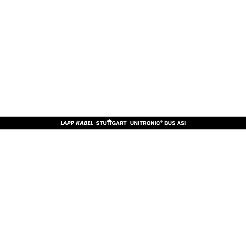 Lapp Kabel&Leitung - Daten- und Kommunikationskabel UNITRONIC BUS ASI (PVC) A 2170843/500 2X1,5 BK − 500 Meter