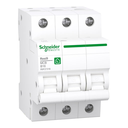 Schneider Electric - Leitungsschutzschalter R9F27316 3P,16A,B