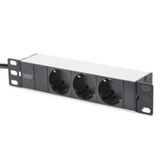 DIGITUS - Netzwerk-/Serverschrank Netzwerk-Set DN-10-SET-3-B 12HE,sw